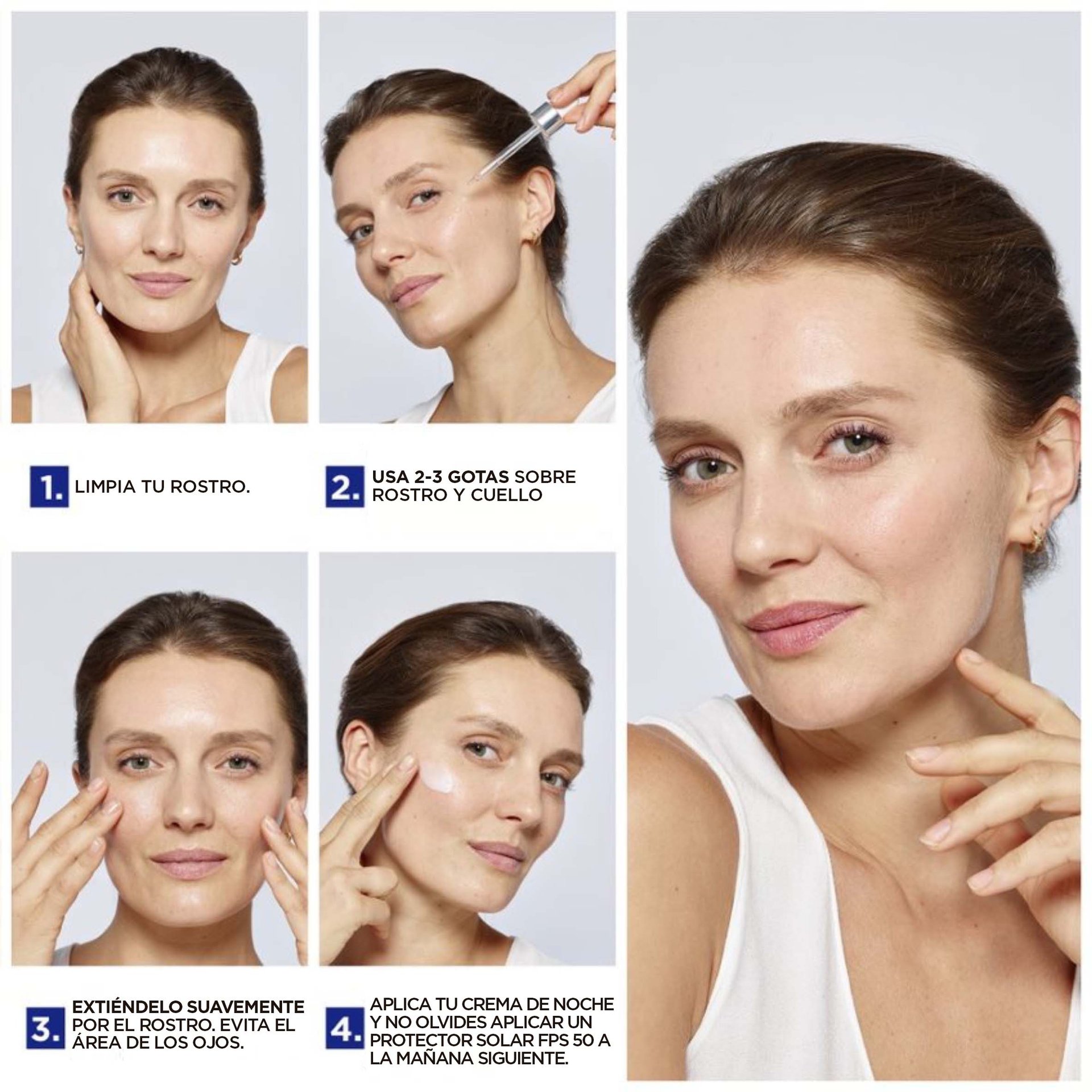 retinol loreal noche pasos